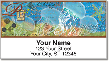 Hutto Sea Life Address Labels