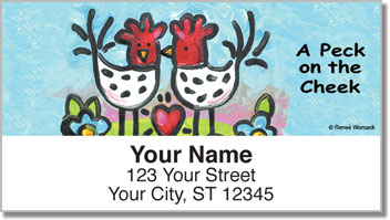 Womack Chicken Address Labels