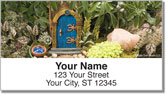 Miniature Fairy Garden Address Labels