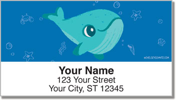 Schmitz Whale Address Labels