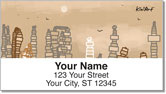 CityScapes Address Labels
