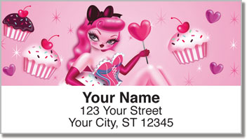 Sugar Doll Address Labels