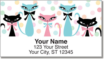 Kitty Galore Address Labels