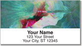 Floral Abstracts 2 Address Labels