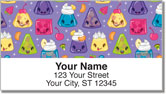 Cute Jello Address Labels