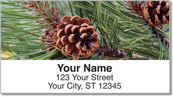 Pine Tree Address Labels