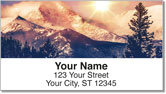 Rocky Mountains Address Labels