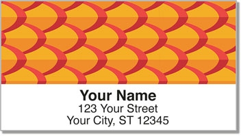 Flashy Feather Address Labels