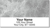 Gray Marble Address Labels