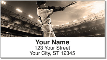 Baseball Address Labels