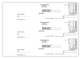 3-On-A-Page Deposit Slips