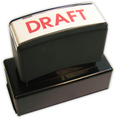Draft Stamp