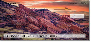 Colorado Red Rocks Checks