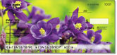 Purple Flower Checks