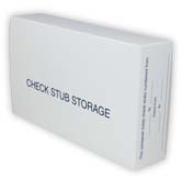 Check Stub Storage Box