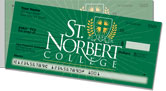 St. Norbert Academic Side Tear Checks