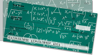 Math Equation Side Tear Checks