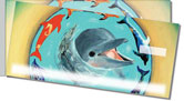 Swimming Dolphin Side Tear Checks